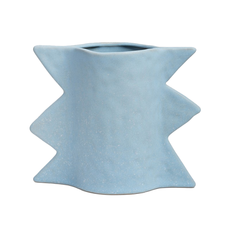 &Klevering | Vase Slice - Blue