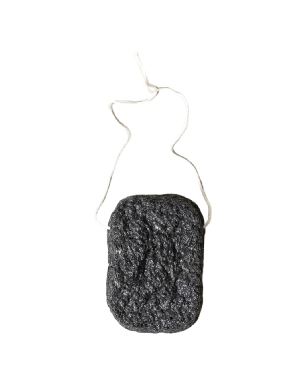 Binchotan Charcoal Facial Puff by Morihata