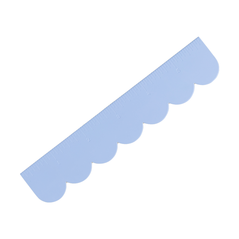 Papier | Cloud Ruler 15cm - Blue
