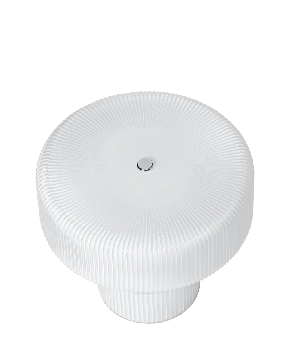 Ripple Portable Lamp, Large, White by ferm LIVING