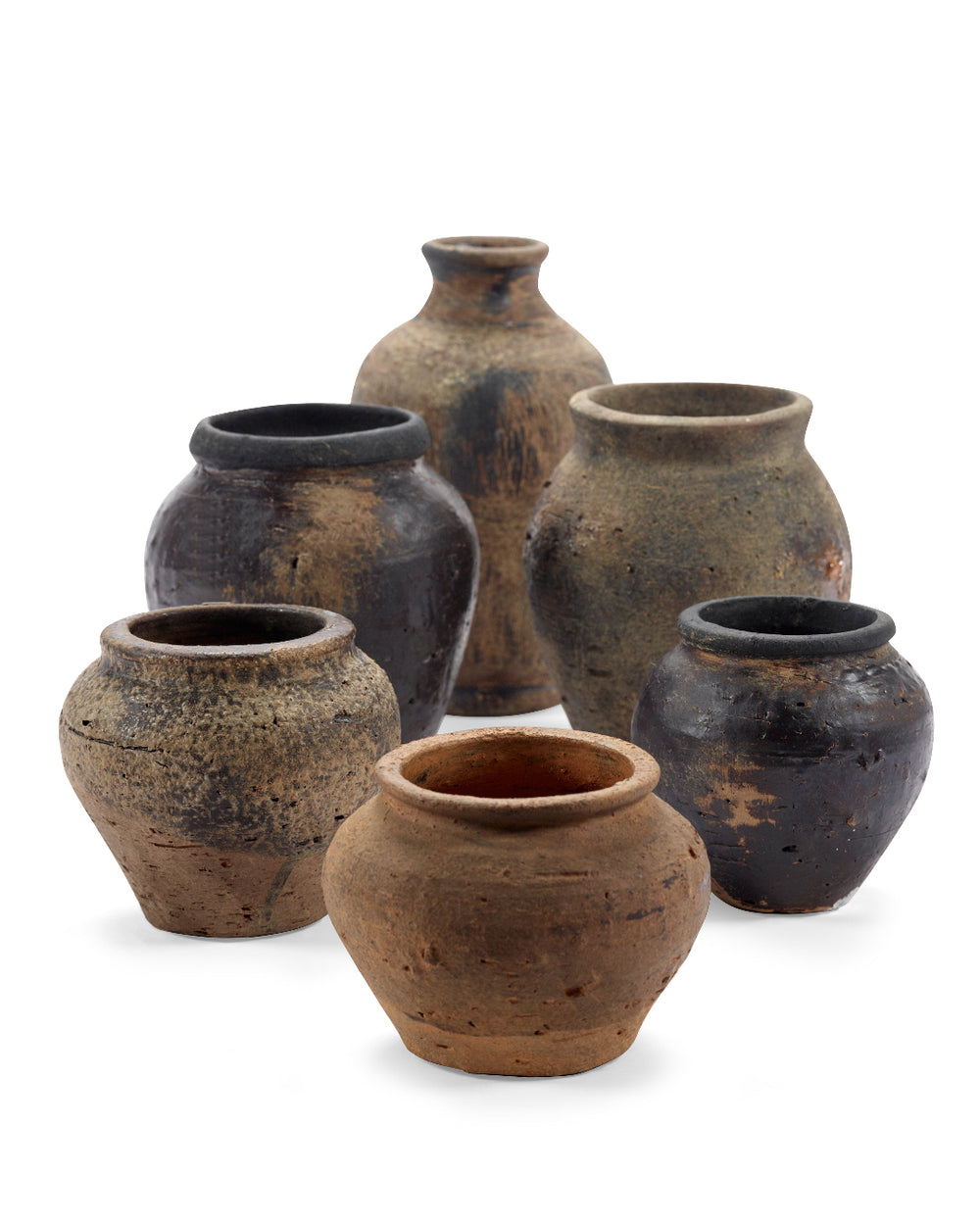 Indoor Flower Pot 01 - Terracotta Black