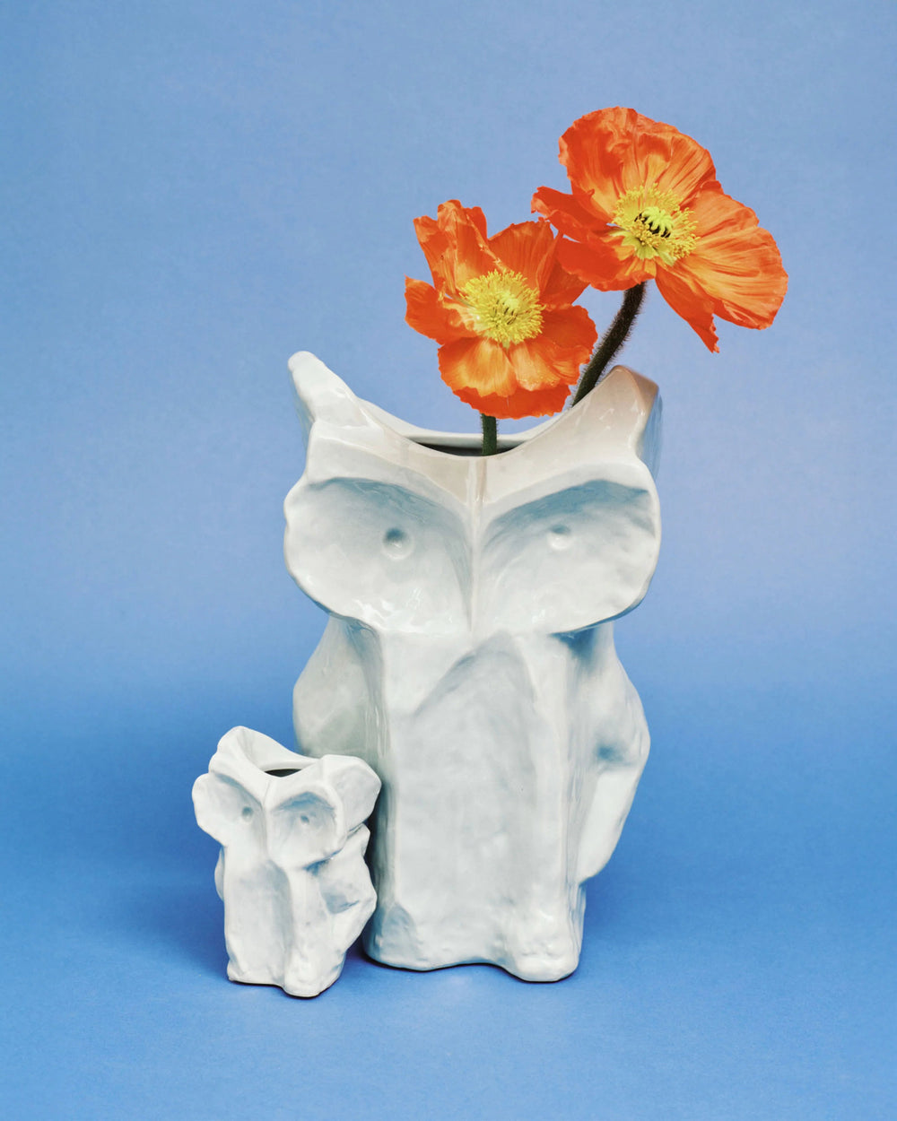 Marni Owl Vase - Small - Light Blue