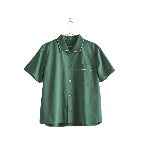 HAY | Outline Pyjama - Short Sleeve Shirt - Green