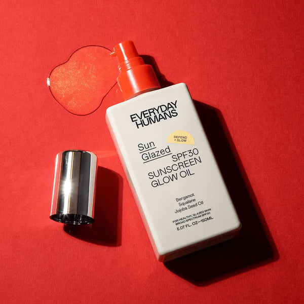 Everyday Humans | Sun Glazed SPF30 - Body Glow Oil For Tanning 150ml