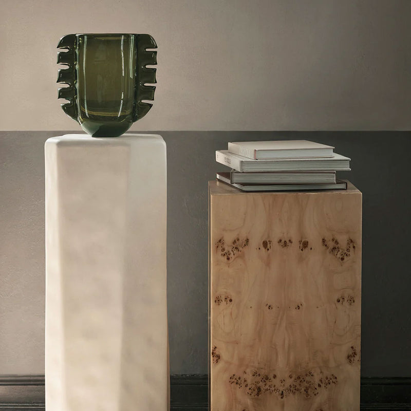 ferm LIVING | Alas Glass Vase - Moss Green