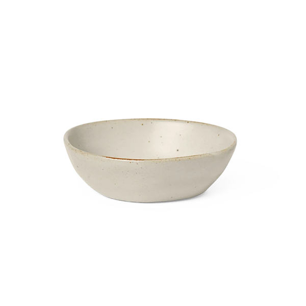 ferm LIVING | Flow Bowl - Small - Off White Speckle