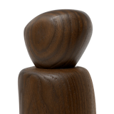 ferm LIVING | Pebble Salt & Pepper Grinder - Dark Brown Wood