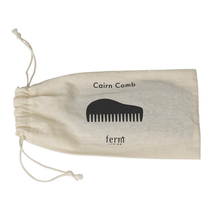 ferm LIVING | Cairn Comb - Dark Brown