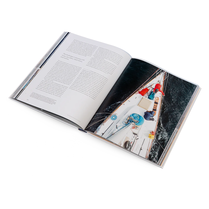 Boatlife by Gestalten, open to a sailing photo spread