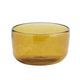 Madam Stoltz | Coloured Glass Bowl - Amber