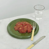 HAY | Barro Plate set of Two - Ø18 - Green