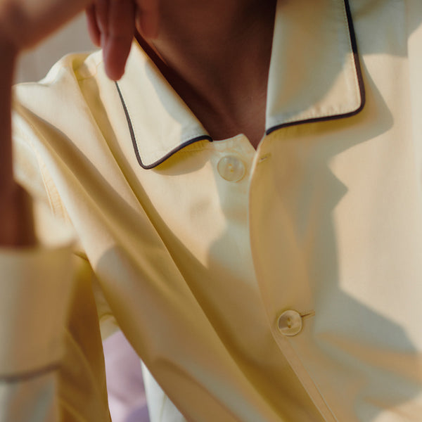 HAY | Outline Pyjama - Long Sleeve Shirt - Yellow