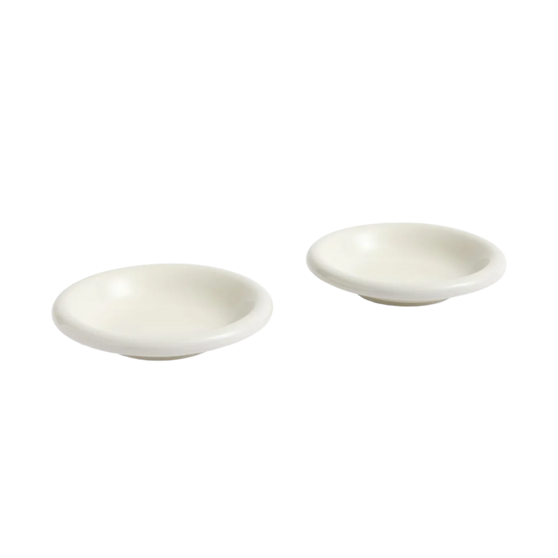  Barro Bowl, Set of Two, Off-White by HAY 