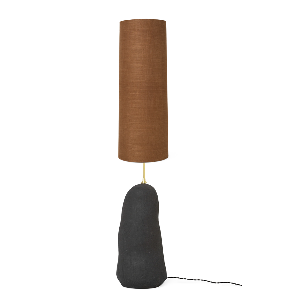 Hebe Lamp Base & Shade, Large, Dark Grey by ferm LIVING