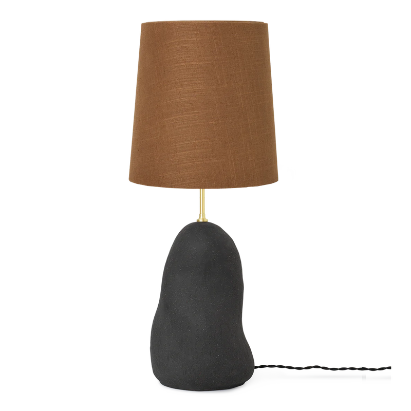  Hebe Lamp Base & Shade, Medium, Dark Grey by ferm LIVING 
