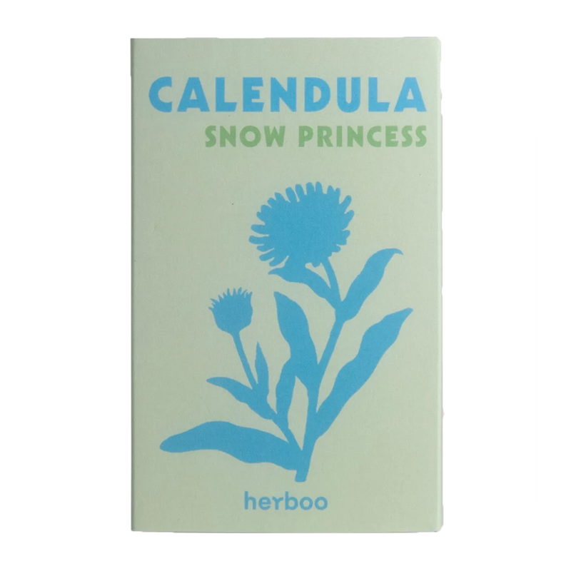 Herboo | Calendula 'Snow Princess' Seeds