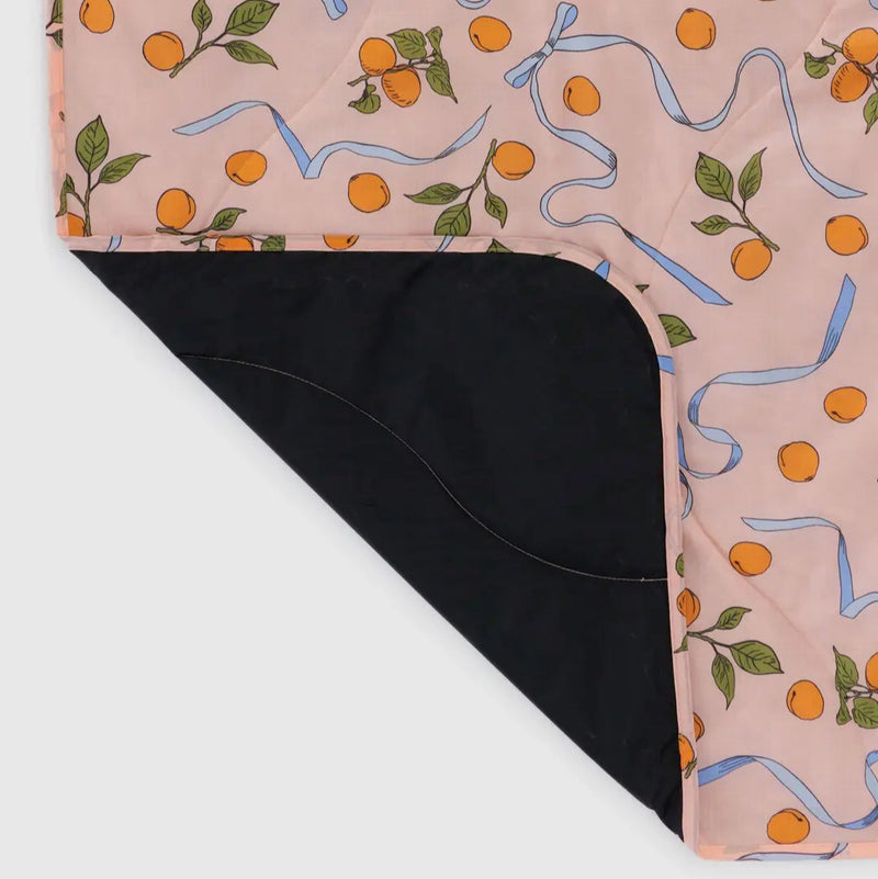 Baggu | Puffy Picnic Blanket - Apricots & Ribbons