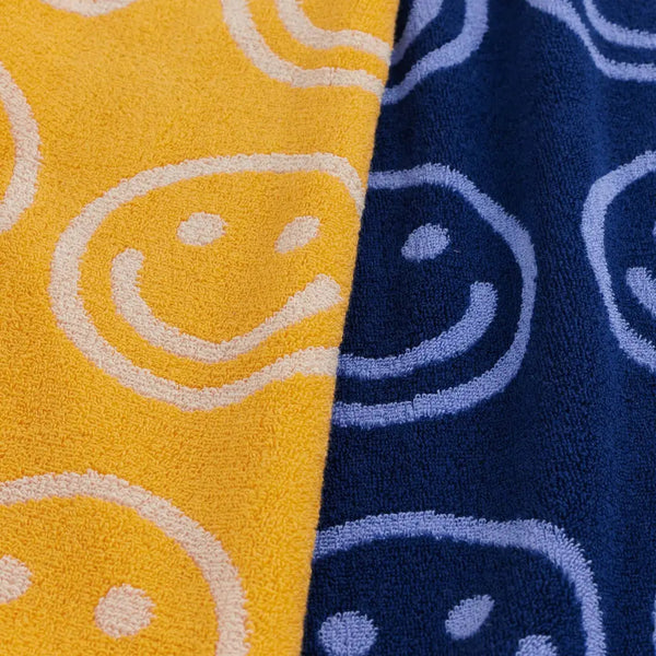 BAGGU | Hand Towel - Set of 2 - Happy Blue Marigold