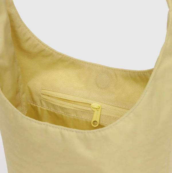 BAGGU | Small Nylon Sling Bag - Butter Yellow
