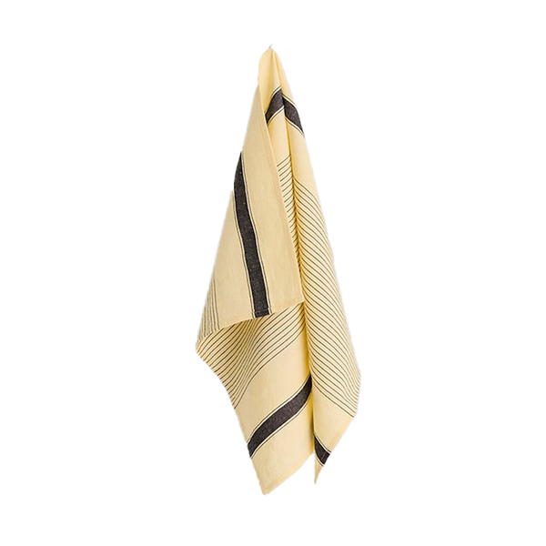 HAY | Linear Tea Towel - Soft Yellow