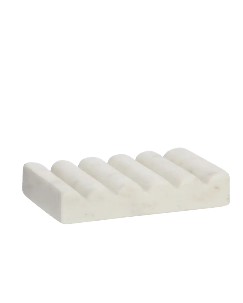  Marble Soap Dish, White by Madam Stoltz 