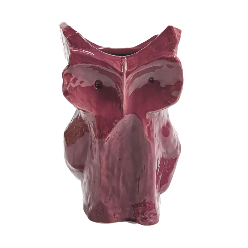 Serax | Marni Owl Vase - Aubergine - Large