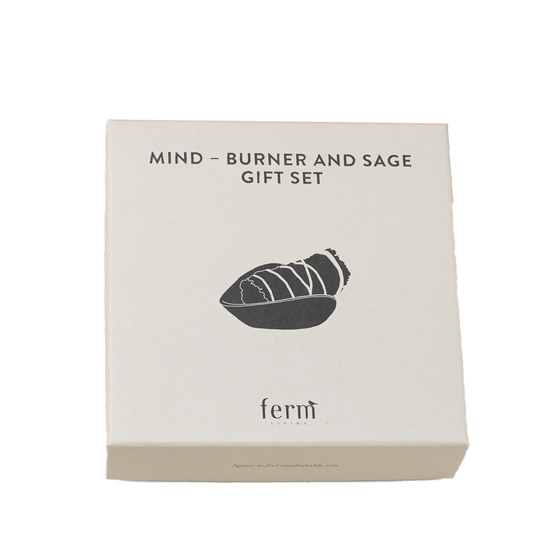 ferm LIVING | Mind - Burner and Sage Gift Set