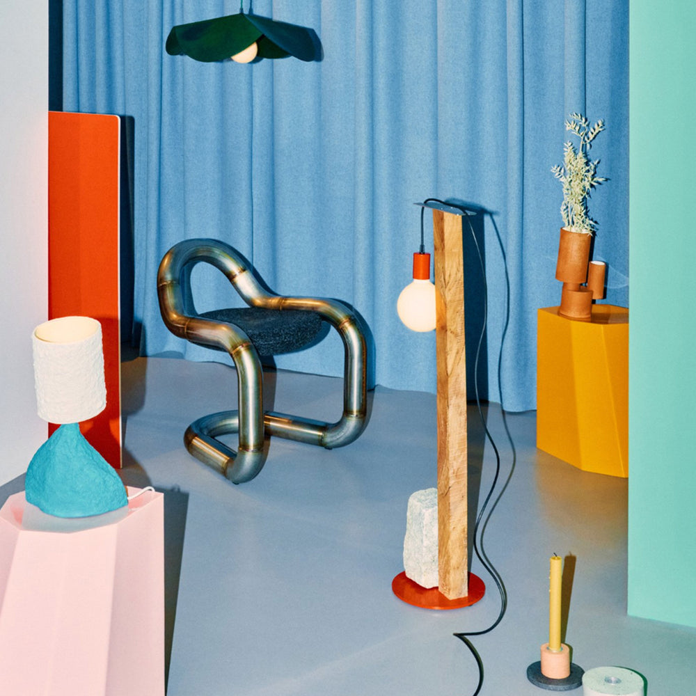 Heavy Light by Mitre & Mondays, in a colourful room setting