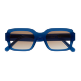 Monokel Eyewear | Apollo Blue Frame - Brown Gradient Lens