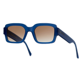 Monokel Eyewear | Apollo Blue Frame - Brown Gradient Lens