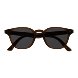 Monokel Eyewear | River Chocolate Frame - Grey Solid Lens