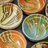 Madam Stoltz | Earthenware Bowl - Hand Painted Blue