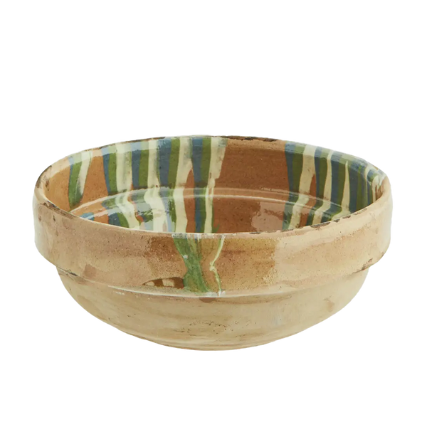 Madam Stoltz | Earthenware Bowl - Hand Painted