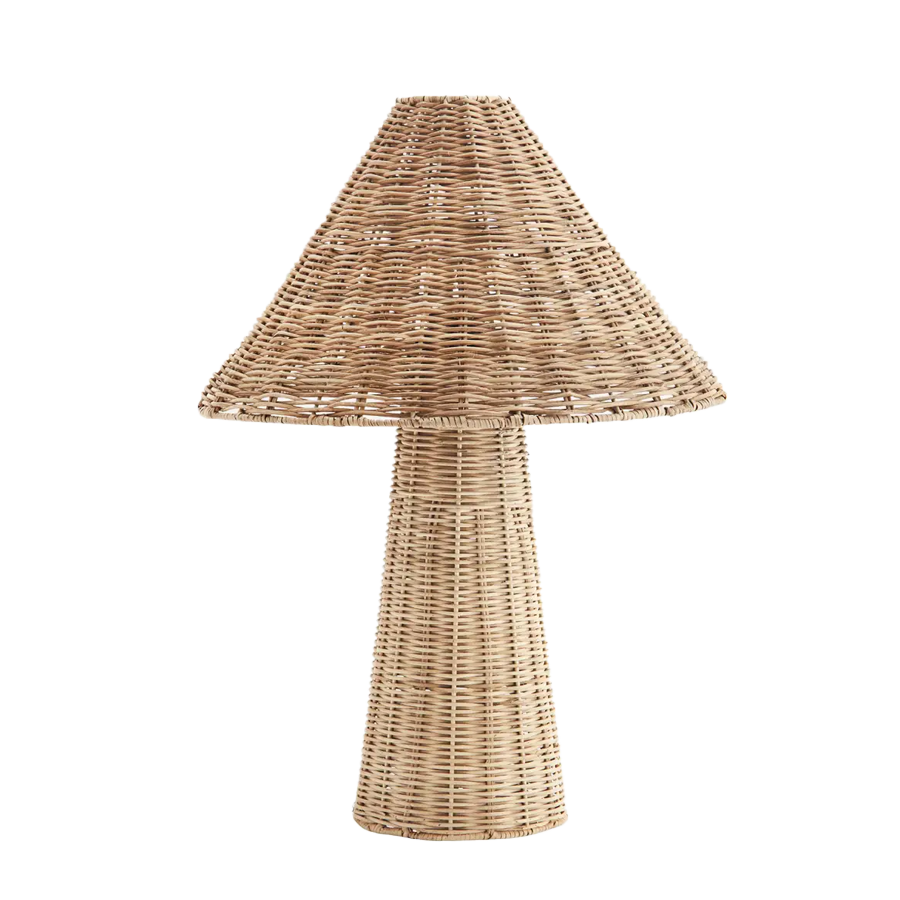 Table Lamp, Rattan by Madam Stoltz