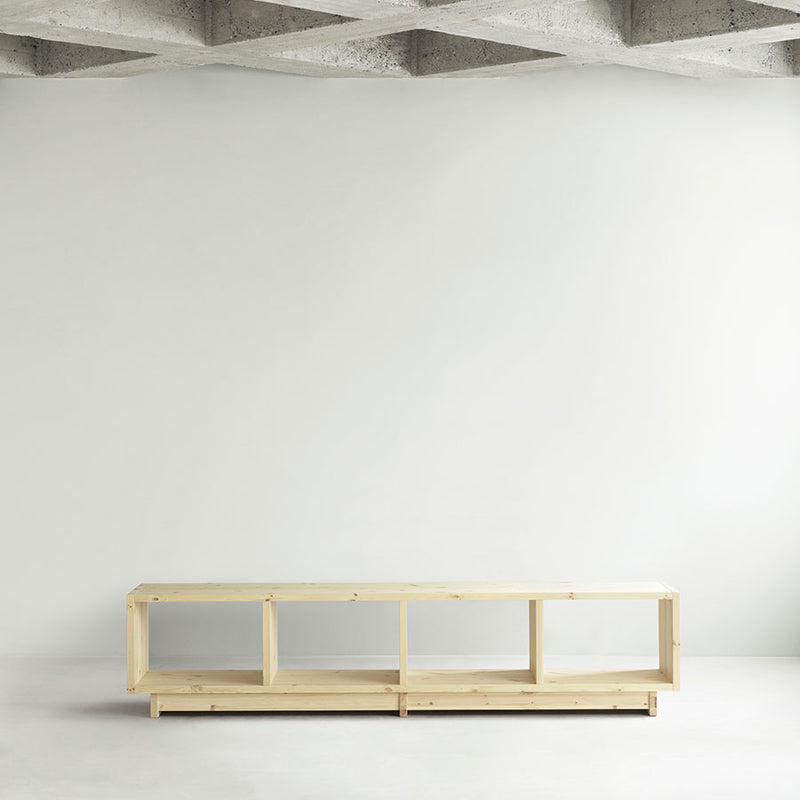 Normann Copenhagen | Plank Bookcase - Pine - Medium