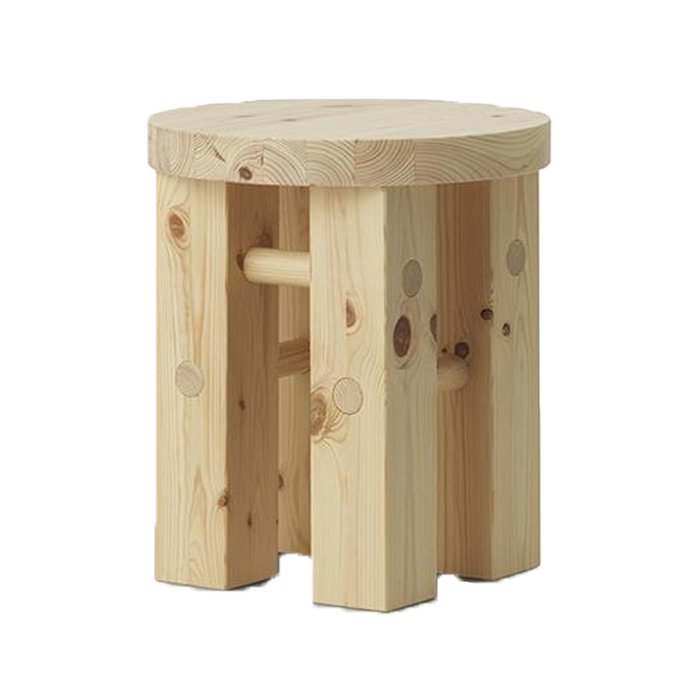 Fyr Stool, Pine by Normann Copenhagen