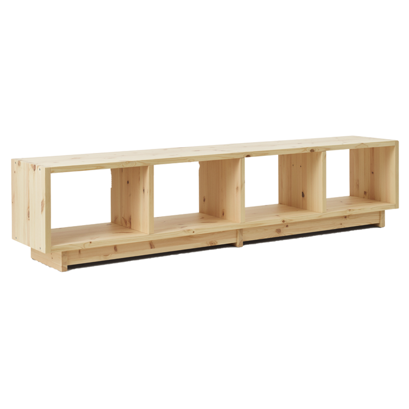 Fyr Bookcase, Pine, Low by Normann Copenhagen 