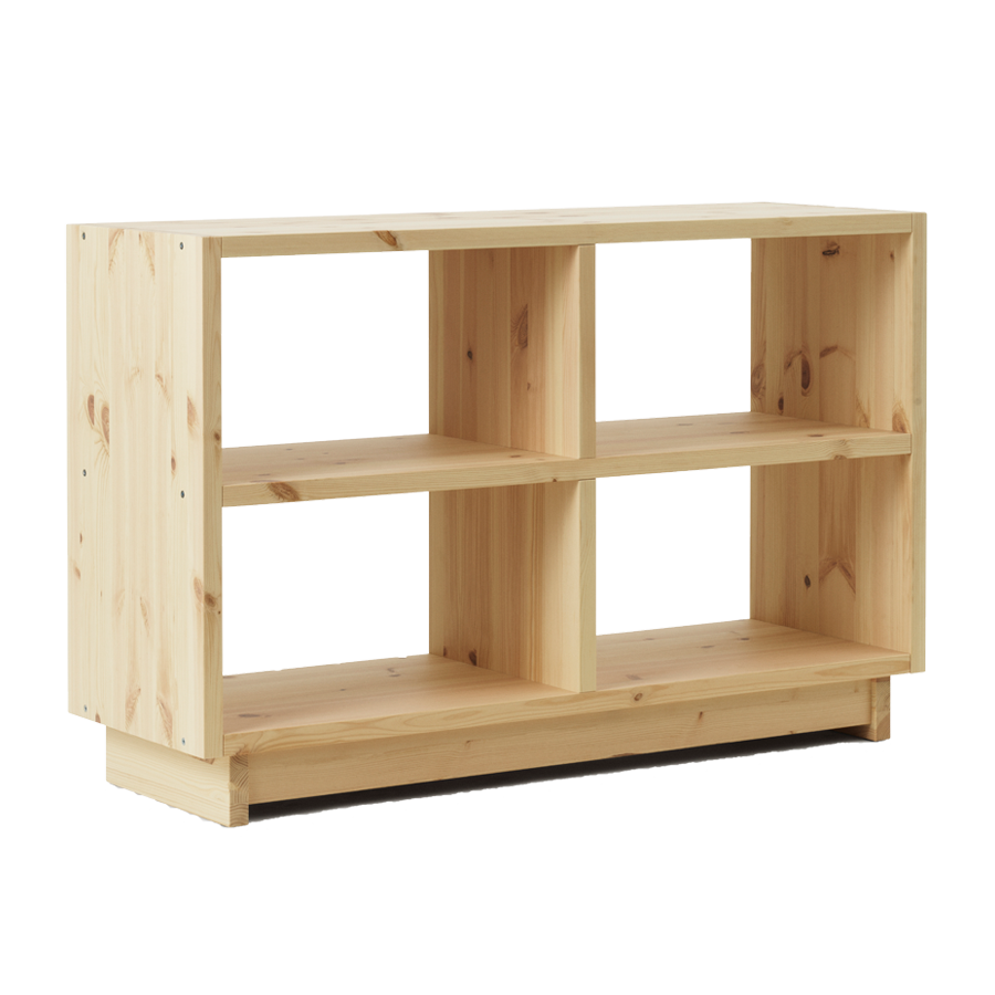 Fyr Bookcase, Pine, Medium by Normann Copenhagen