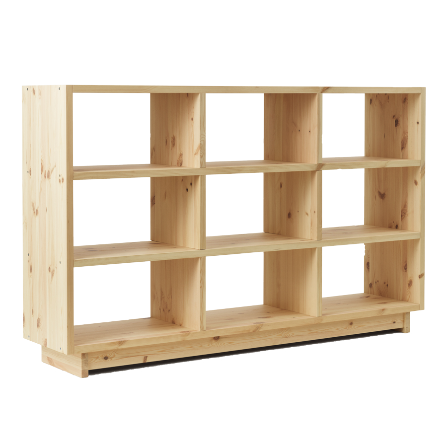Fyr Bookcase, Pine, High by Normann Copenhagen