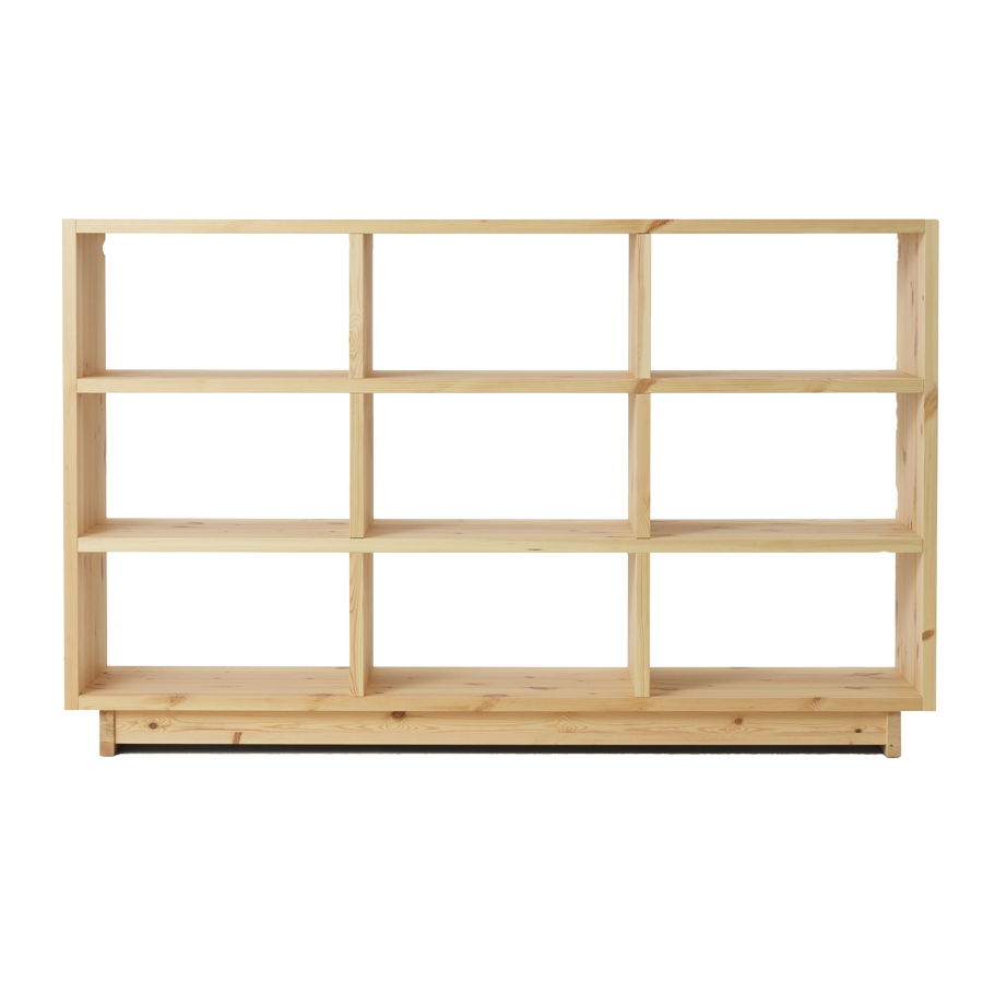 Fyr Bookcase, Pine, High by Normann Copenhagen