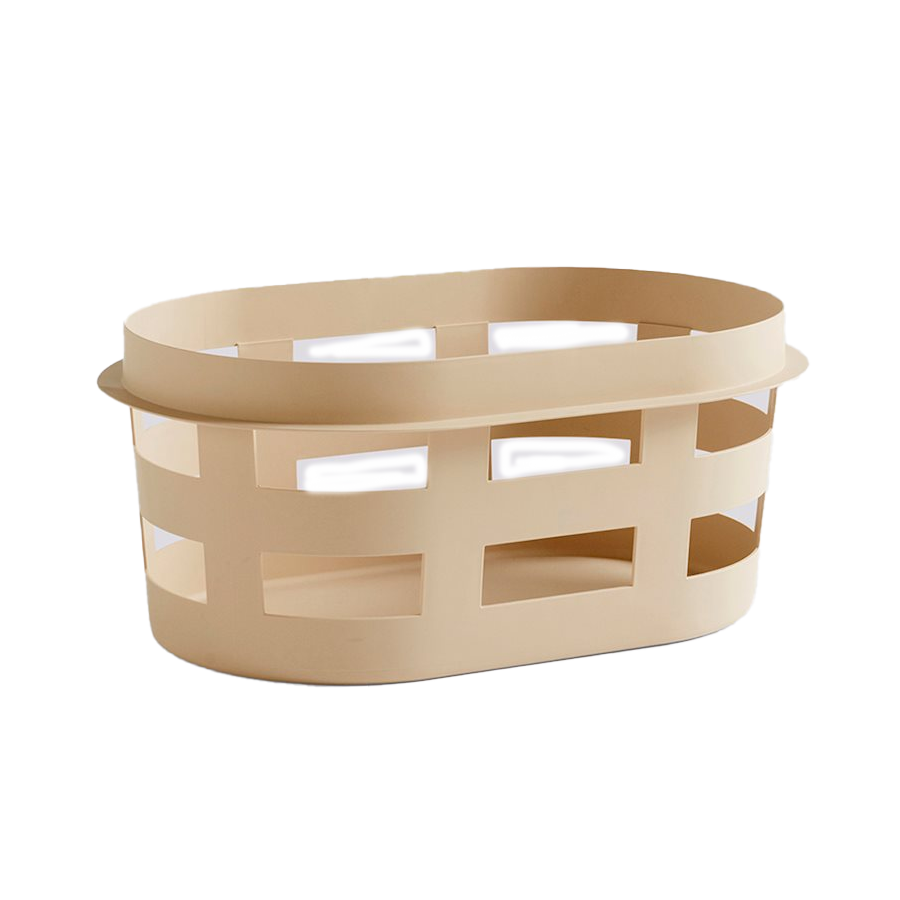 Basket, Small, Nougat by HAY