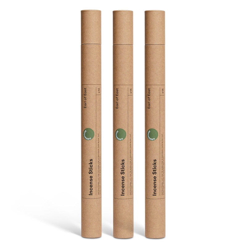 Earl of East | Pack of 3 - Incense Sticks - Greenhouse