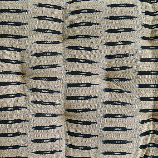 Madam Stoltz | Checked Woven Mattress - Cream Ikat