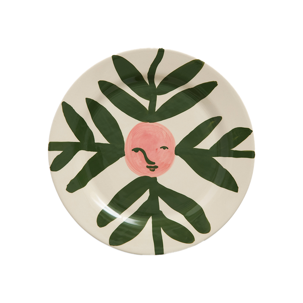 HAY | La Pittura Plate - Ø24 - Ceramic - Blush Face