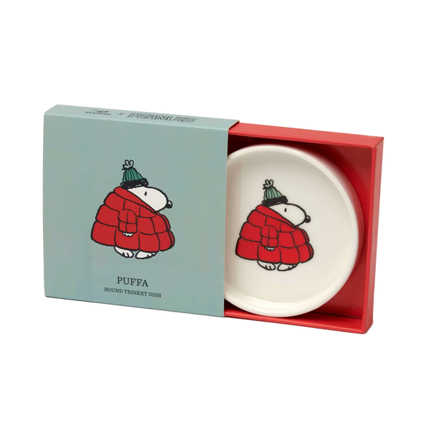 Magpie | Peanuts Snoopy Round Trinket Dish - Puffa