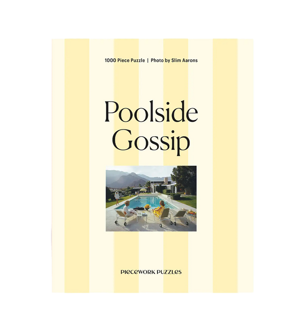 Piecework | Poolside Gossip - Slim Aarons Collab - 1000 Piece Puzzle