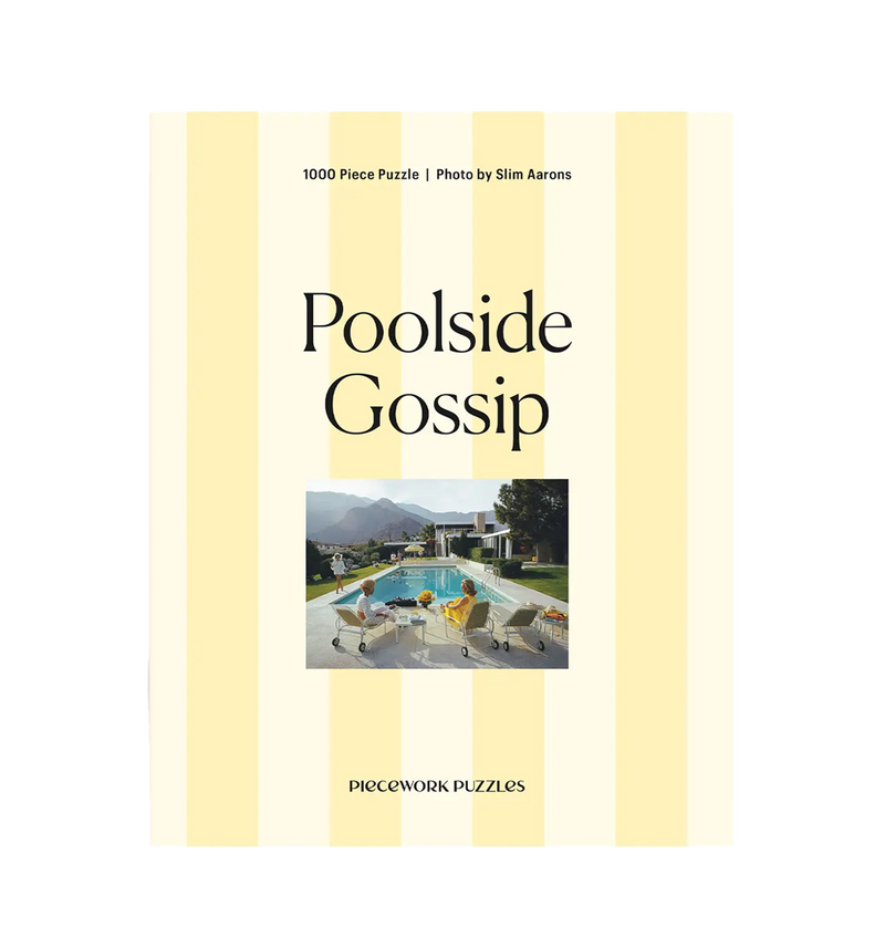 Piecework | Poolside Gossip - Slim Aarons Collab - 1000 Piece Puzzle