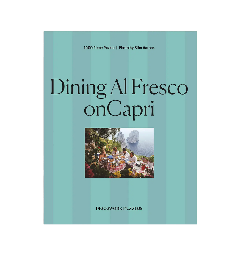 Piecework | Dining Al Fresco - Slim Aarons Collab - 1000 Pieces Puzzle
