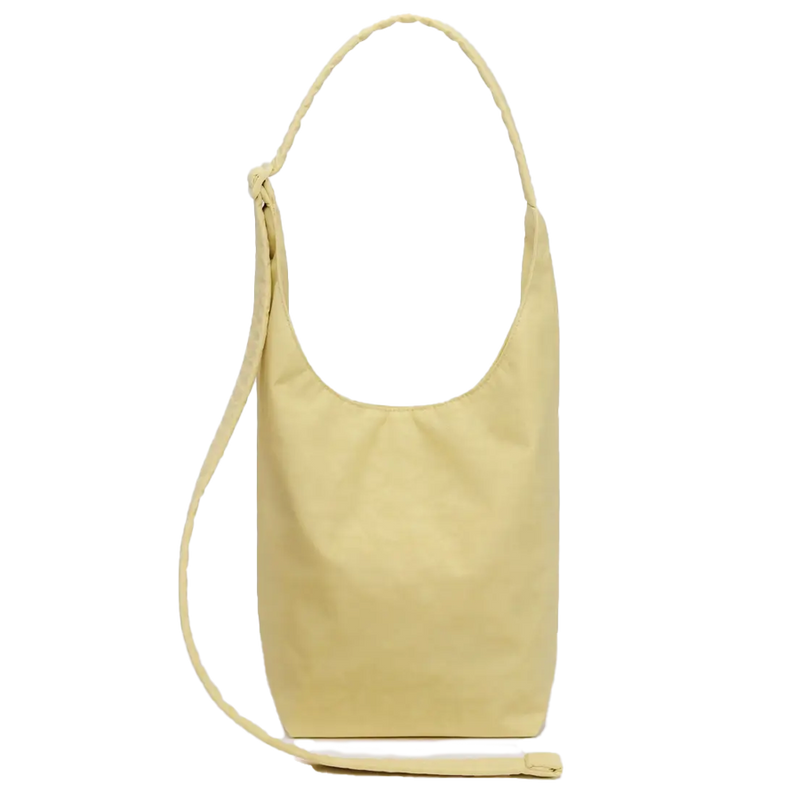 BAGGU | Small Nylon Sling Bag - Butter Yellow