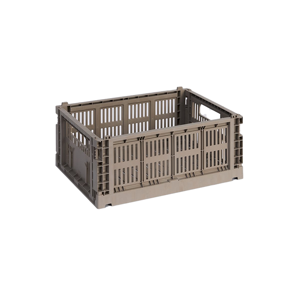 HAY | Colour Crate - Small - Warm Grey